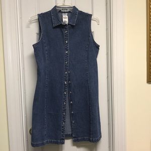 Sleeveless jean dress (Old navy outlet)